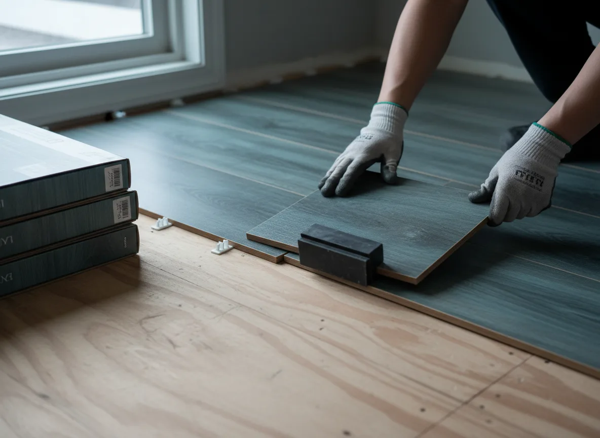 Luxury Vinyl Plank Installation company in Claremont, IL